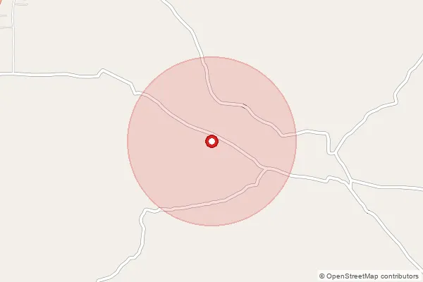 Map showing approximate area covered by Pincode 423102 — Dahiwad B.O, Nashik