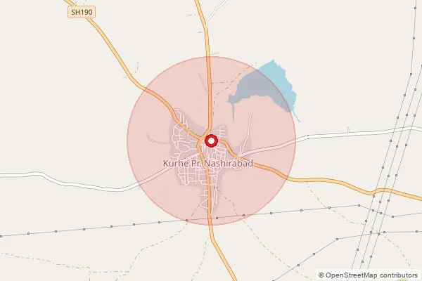 Map showing approximate area covered by Pincode 425311 — Kurha S.O, Jalgaon