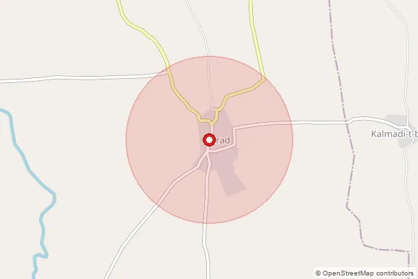 Map showing approximate area covered by Pincode 425442 — Lakhapur B.O, Nandurbar