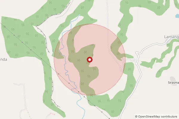 Map showing approximate area covered by Pincode 431102 — Ellora Caves B.O, Aurangabad