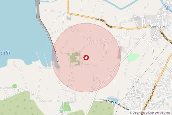 Map showing approximate area covered by Pincode 442606 — Karwafa B.O, Gadchiroli