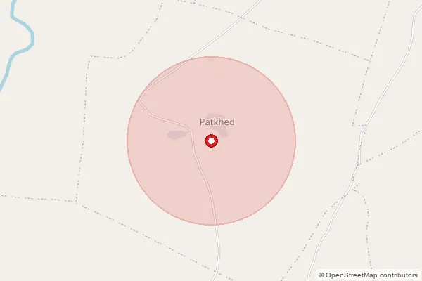 Map showing approximate area covered by Pincode 444006 — Chikhalgaon B.O, Akola