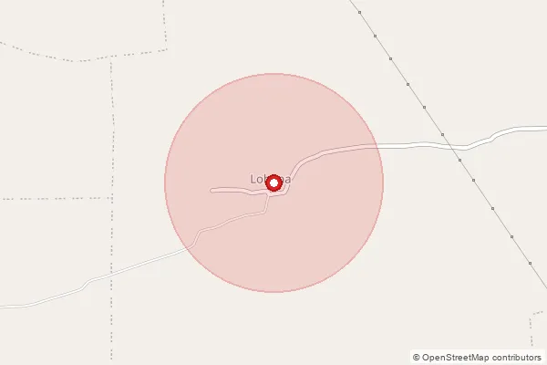 Map showing approximate area covered by Pincode 456771 — Piplu B.O, Ujjain