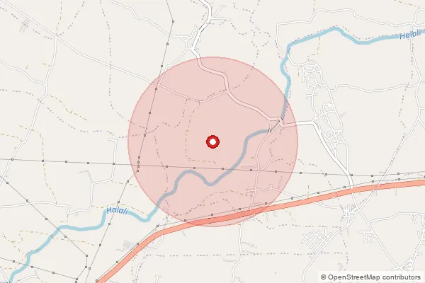 Map showing approximate area covered by Pincode 462010 — Sukhi Sewania B.O, Bhopal