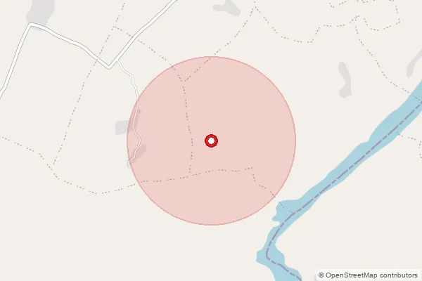 Map showing approximate area covered by Pincode 471525 — Bachhon B.O, Chhatarpur