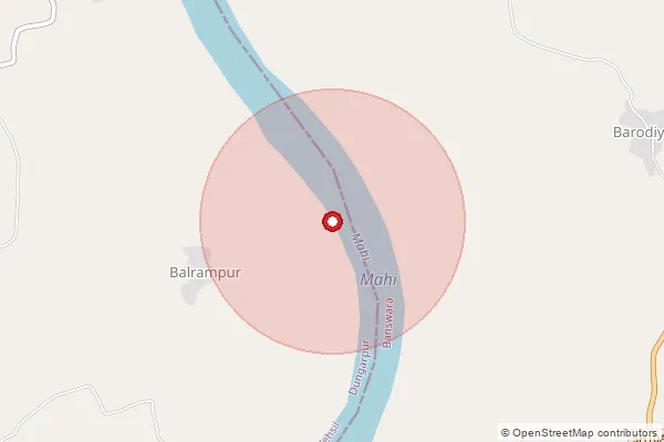 Map showing approximate area covered by Pincode 473331 — Ashoknagar H.O, Ashoknagar