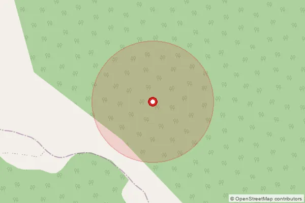 Map showing approximate area covered by Pincode 473638 — Bichi, Shivpuri