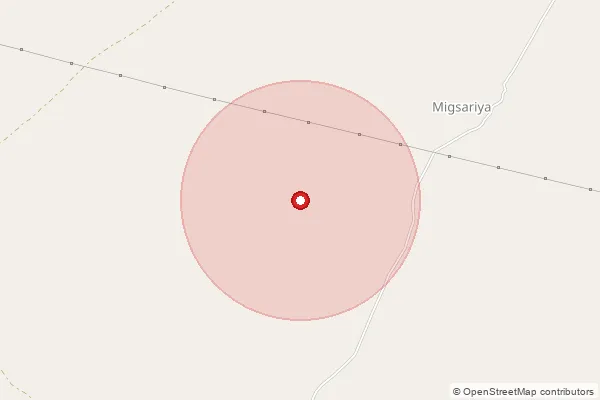 Map showing approximate area covered by Pincode 480115 — Kunda B.O, Chhindwara