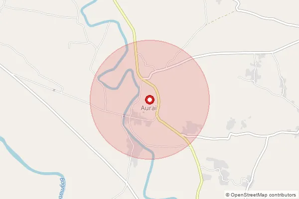 Map showing approximate area covered by Pincode 481998 — Dudka Bo, Mandla