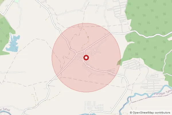 Map showing approximate area covered by Pincode 482005 — Sunderpur B.O, Jabalpur