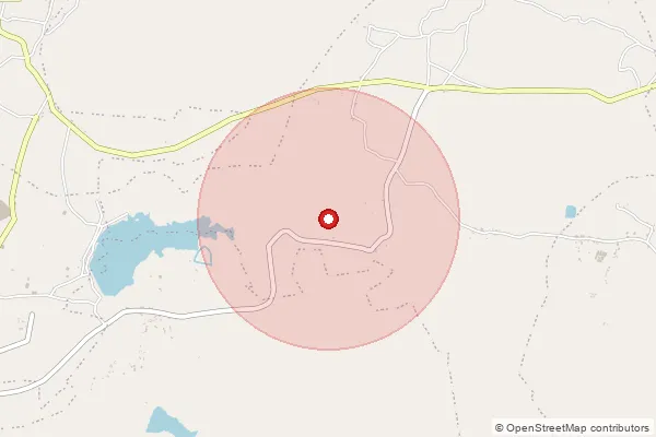 Map showing approximate area covered by Pincode 484336 — Barbaspur B.O, Anuppur