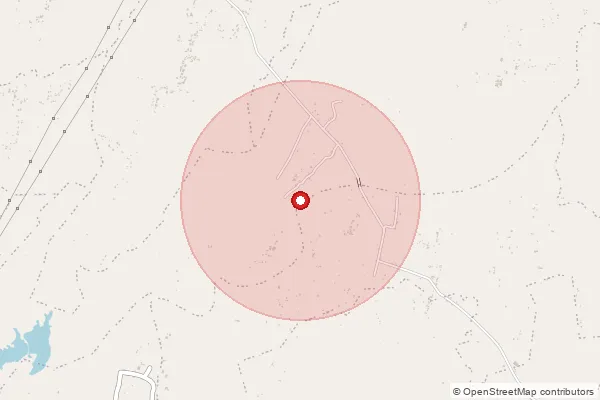 Map showing approximate area covered by Pincode 486002 — Rewa Engineering College S.O, Rewa