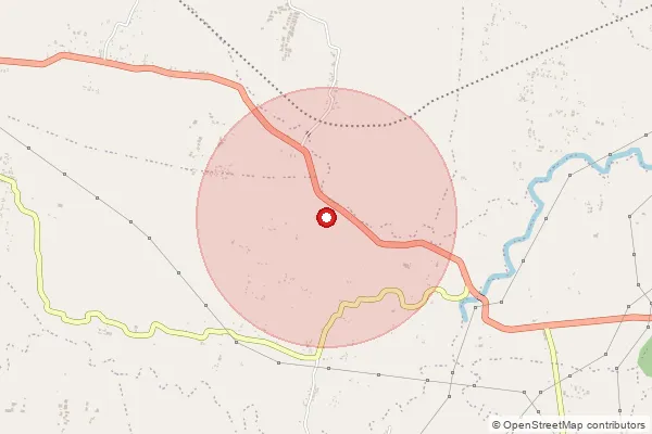 Map showing approximate area covered by Pincode 486776 — Amlai B.O, Sidhi