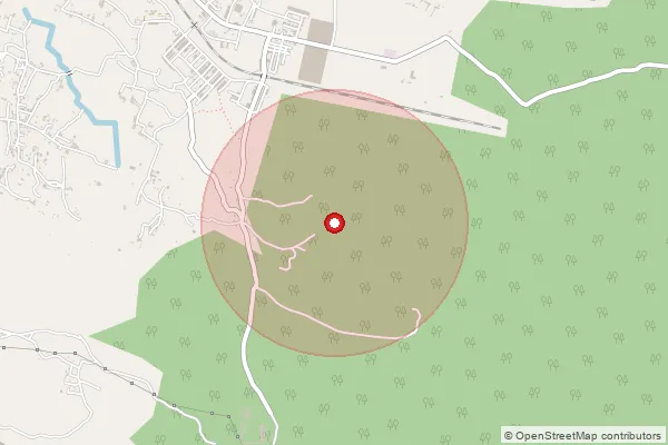 Map showing approximate area covered by Pincode 486890 — Dudhichua Project, Na