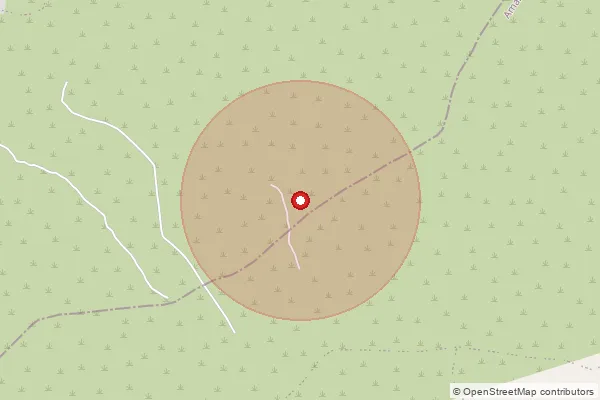 Map showing approximate area covered by Pincode 488001 — Bargarhi Camp B.O, Panna