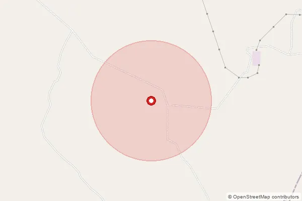 Map showing approximate area covered by Pincode 491336 — Dharamgarh Bo, Kabirdham