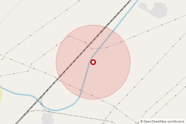 Map showing approximate area covered by Pincode 491661 — Atargaon Bo, Rajnandgaon