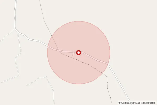 Map showing approximate area covered by Pincode 491665 — Piparkhar  Bo, Rajnandgaon