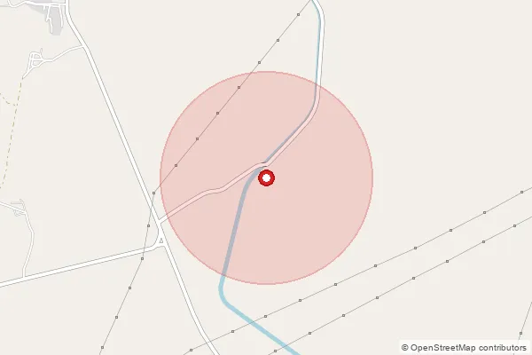 Map showing approximate area covered by Pincode 493661 — Chandi Bazar Bo, Raipur