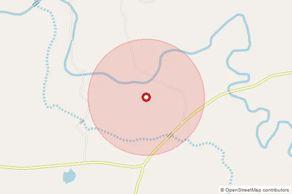 Map showing approximate area covered by Pincode 494221 — Talnar B.O, Raipur