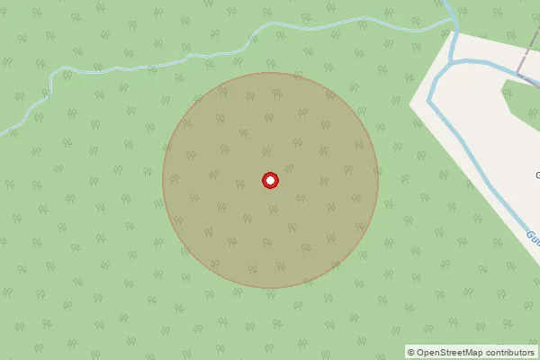 Map showing approximate area covered by Pincode 494441 — Ghotpal B.O, Dantewada