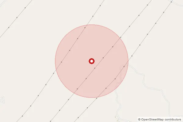 Map showing approximate area covered by Pincode 495224 — Baitalpur Bo, Mungeli