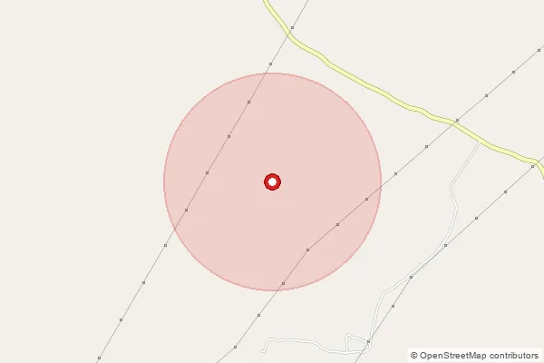 Map showing approximate area covered by Pincode 495335 — Kukusda Bo, Mungeli