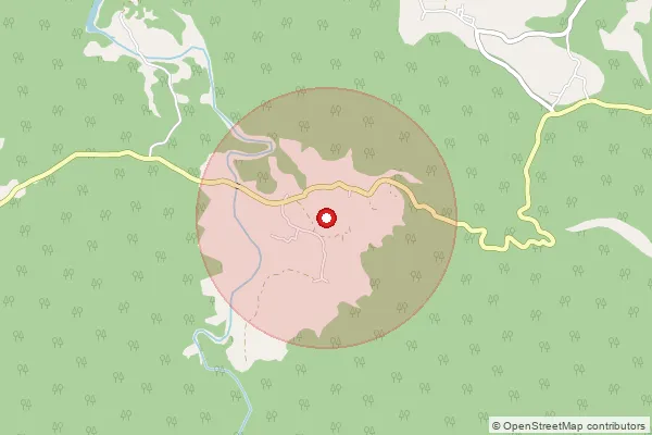 Map showing approximate area covered by Pincode 495684 — Balco Nagar Korba So, Korba