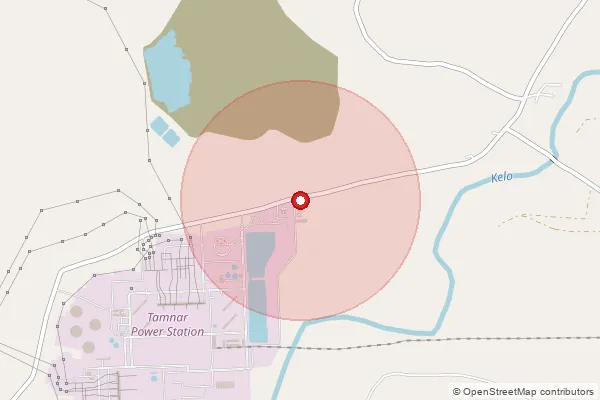 Map showing approximate area covered by Pincode 496108 — Urjanagar Telirampur So, Raigarh