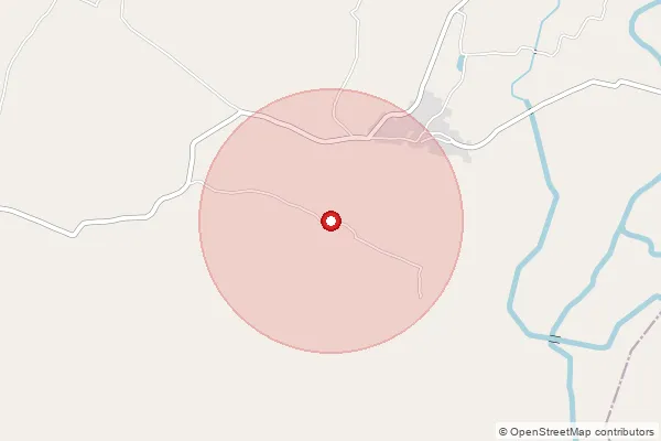 Map showing approximate area covered by Pincode 497116 — Turna Bo, Surguja