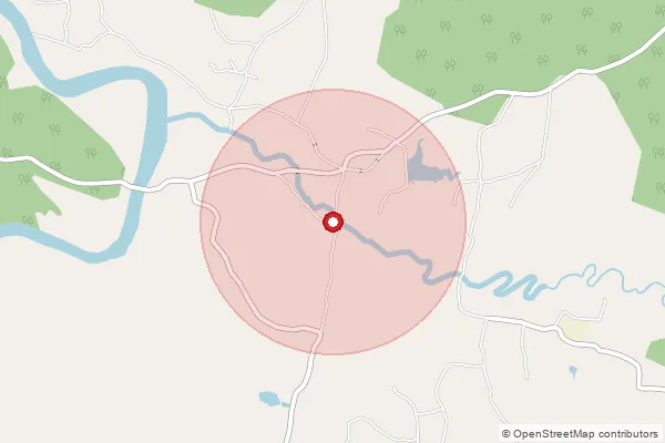 Map showing approximate area covered by Pincode 497220 — Annapara Bo, Balrampur