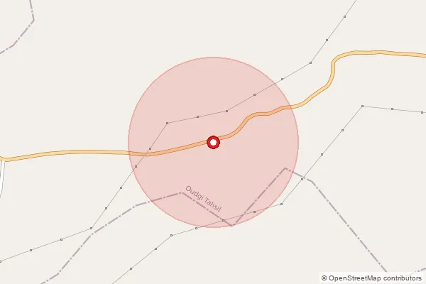 Map showing approximate area covered by Pincode 497235 — Dawna Bo, Surajpur