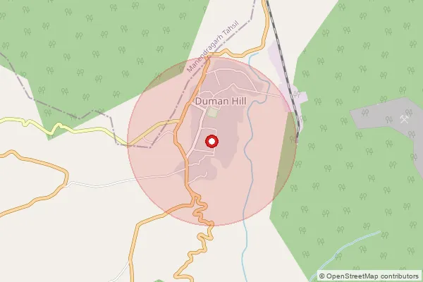 Map showing approximate area covered by Pincode 497557 — Sonawani Colly So, Korea