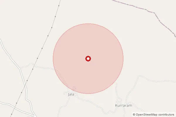 Map showing approximate area covered by Pincode 500062 — Ecil S.O, Medchal Malkajgiri