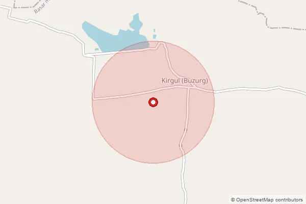 Map showing approximate area covered by Pincode 504101 — Kankapur B.O, Nirmal