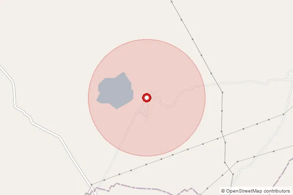 Map showing approximate area covered by Pincode 505480 — Katrapalli B.O, Karimnagar
