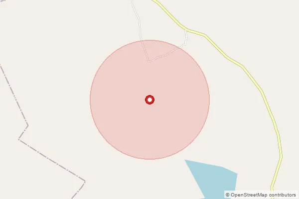 Map showing approximate area covered by Pincode 506102 — Mallial B.O, Mahabubabad