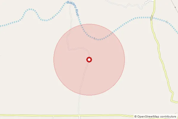 Map showing approximate area covered by Pincode 508111 — Paladugu B.O, Yadadri Bhuvanagiri