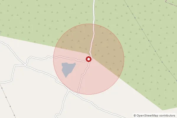 Map showing approximate area covered by Pincode 508250 — Chintapalli S.O, Nalgonda