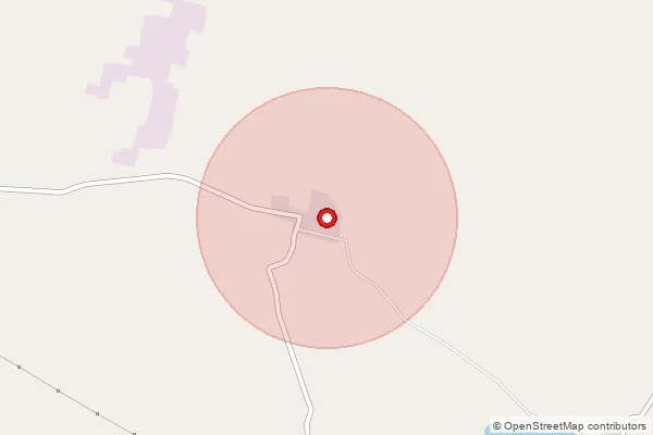 Map showing approximate area covered by Pincode 508373 — Medlavai B.O, Nalgonda