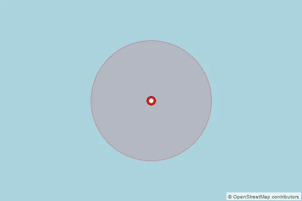 Map showing approximate area covered by Pincode 521125 — Mopidevi S.O, Krishna