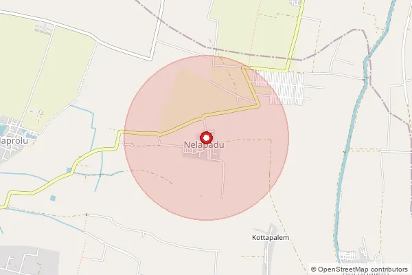 Map showing approximate area covered by Pincode 522239 — A.P.High Court S.O, Guntur