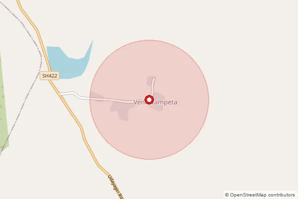 Map showing approximate area covered by Pincode 524230 — Chinnamachanur B.O, Spsr Nellore