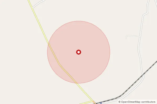 Map showing approximate area covered by Pincode 586211 — Bargudi B.O, Vijayapura