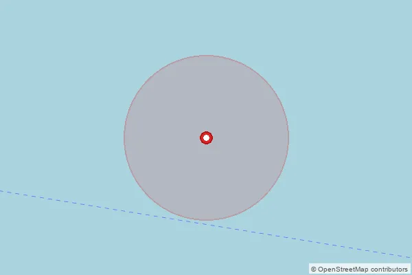 Map showing approximate area covered by Pincode 600034 — Loyola College S.O, Chennai