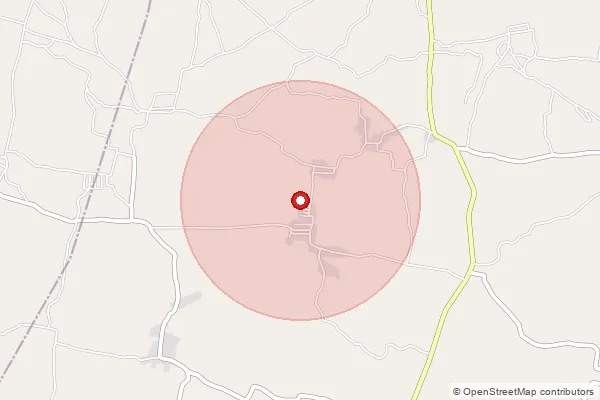 Map showing approximate area covered by Pincode 604503 — Melmattaivinnamangalam Bo, Tiruvannamalai
