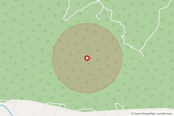 Map showing approximate area covered by Pincode 606401 — Pootai B.O, Kallakurichi