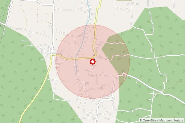 Map showing approximate area covered by Pincode 607103 — Melmampattu B.O, Cuddalore