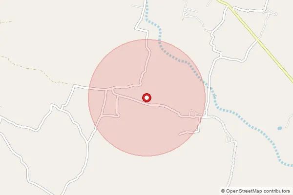 Map showing approximate area covered by Pincode 623308 — Mangalakudi So, Ramanathapuram