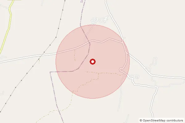 Map showing approximate area covered by Pincode 626005 — Amathur So, Virudhunagar